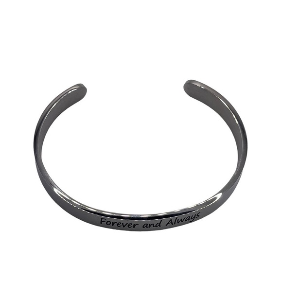 O.Riya stainless steel cuff bracelet I Love You Mom New with box - Picture 5 of 5